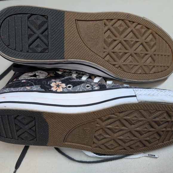 Converse Chuck Taylor Pro - Chinese Dragon and pink flowers - Picture 3 of 7